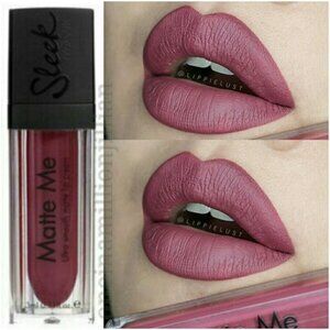 Sleek Makeup Major Matte Liquid Lip Cream Velvet Slipper Red Deep Dark Mini